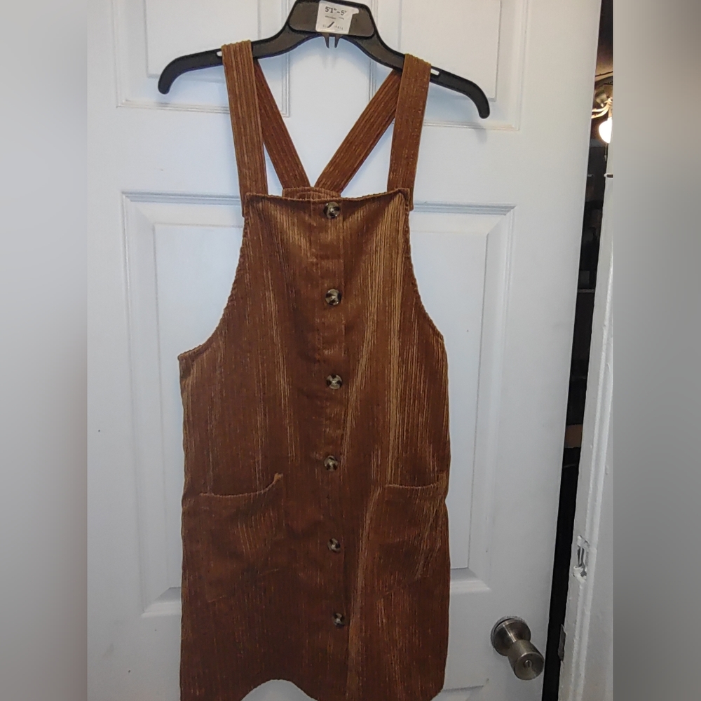 Corduroy Overall dress
